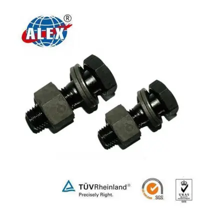 Hex Head Bolts High tensile, Railway parts supplier Hex Head Bolts, Railroad parts Hex Head Bolts