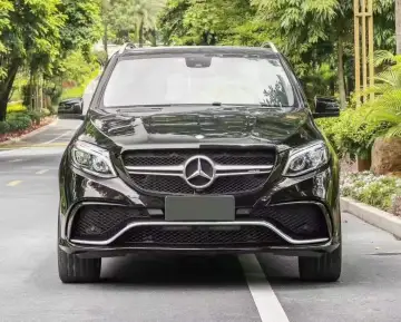 Mercedes-Benz ML W166 2015-2020 Upgrade Kit: GLE63 Style Hood, Headlamps, Bumper, and Grille