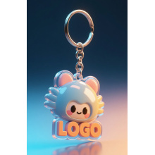 Custom Acrylic Keychain with Logo