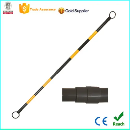 2.2 Meter Retractable Connectable Pole for Traffic Cones