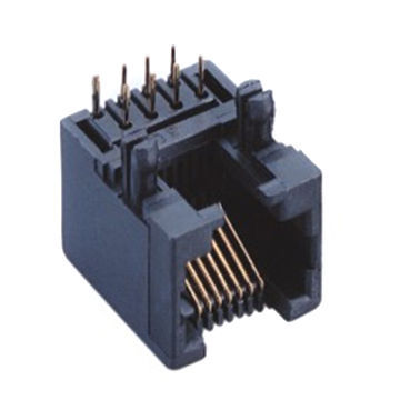 Modular PCB Jack, 020 RJ45, Very Low Profile