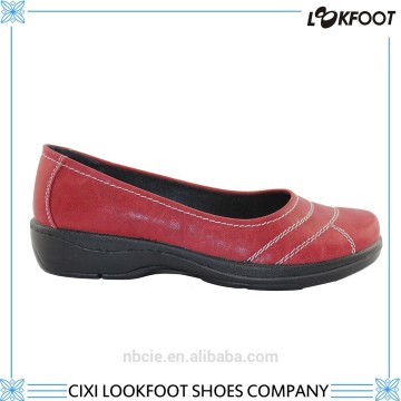 Cixi professional manufacturer oem accept casual shoe/lady casual shoe/ladies wholesale china flat shoe