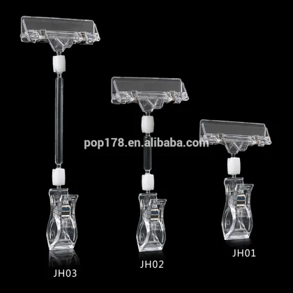 Plastic POP Clip Paper Clip