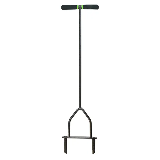 Manual Lawn Coring Aerator: Gardening Hand Tools for Healthy Soil and Vibrant Lawns