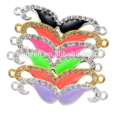 Made in China wholesale metal pendant charms lovely cartoon beard charms