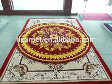Hand Knotted French Chinese Wool Aubusson Carpet BD-287