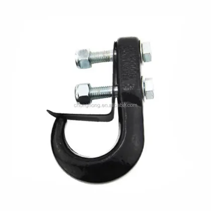 Trail Tow Hook with Latch: U.S. Type Forged Trailer Hook and Tongue Piece for Car Tow Hook