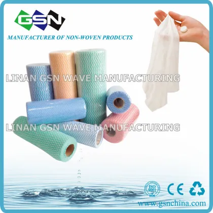 Household cleaning cloth kitchen wipes perforated clean cloth in roll