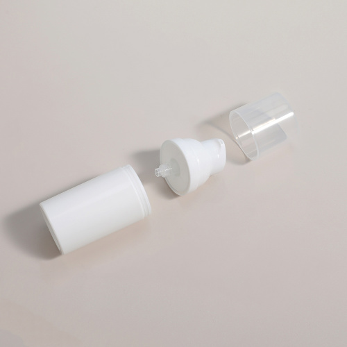 China Large Capacity White Lotion Airless Bottle Dispenser Factory