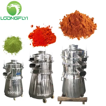 Loongyi hot xxnx sand circular vibrating screen