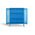 40" Low Metal Cabinet with Mesh Doors