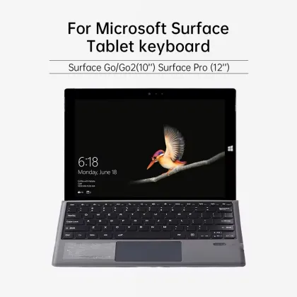 7 Color LED Backlit Trackpad Keyboard for Microsoft Surface Pro 3/4/5/6/7