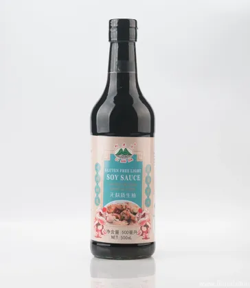 Gluten-free soy sauce for people with allergies