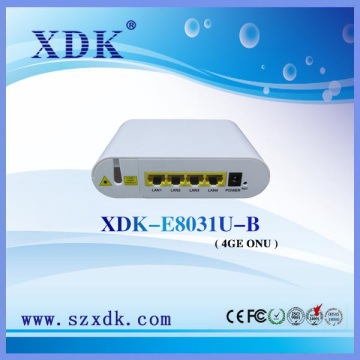 4GE Epon onu FTTH modem,FTTH ONT