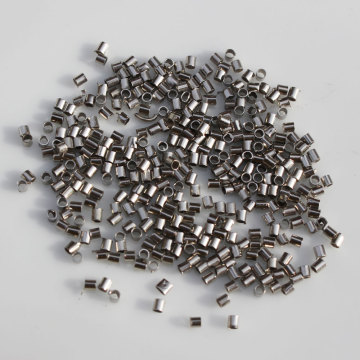 1.5MM &amp; 2MM Metal Stopper Positioning Pipe Beads Findings