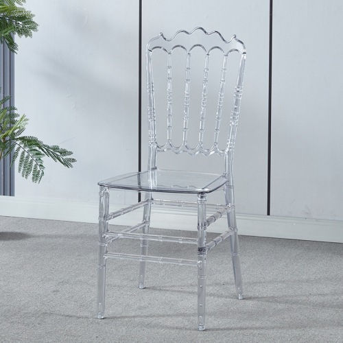 Transparent Crystal PC Resin Chair for Wedding Events