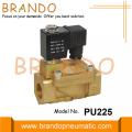 24VDC Pirinç Solenoid Valf PU220A-06 PU220A-08 3/4 &#39;&#39; 1 &#39;&#39;