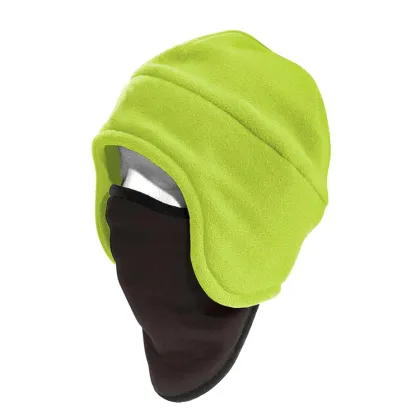 Winter Fleece Hat Balaclava Face Mask Beanie