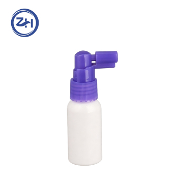 PET nose and mouth spray bottle
