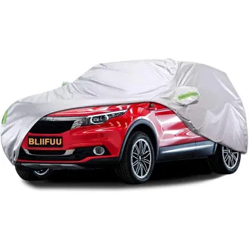Custom Full Size 190T Taffeta Silver UV Protection Sunshade Car Cover
