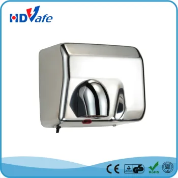 High Quanlity Warm Hand Portable Stainless Ssteel Automatic Hand Dryer for public washroom