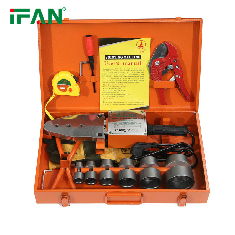 Professional Ifan Plastic Pipe Welder Machine for Thermofusion and Butt Fusion PPR Pipe Welding
