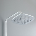 White Bathroom Shower Panel Shower Column Shower Set