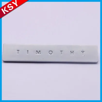 Newest China Supplier Plates Handbag Brand Tag Decorative Metal Hardware For Bags