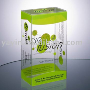 2014 NEW Beautiful PVC plastic boxes/clear PVC boxes/PVC packaging boxes