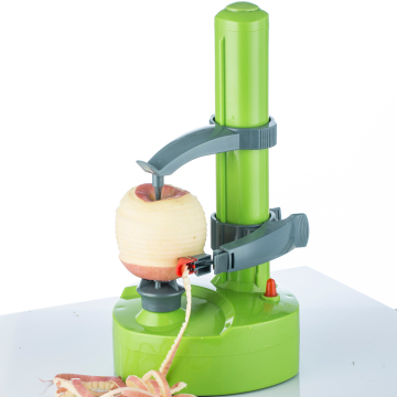 Green Kitchen Solution: Automatic PP Plastic Blade Vegetable & Fruit Peeler with Stainless Steel, Perfect for Eco-Friendly Home Use