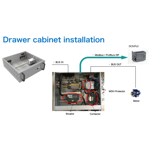 Motor relay wdh-31-533 nəzarətçi 21 növ motor qorunması