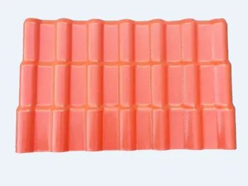 ASA Resin Roof Tiles with Traditional Spanish Design