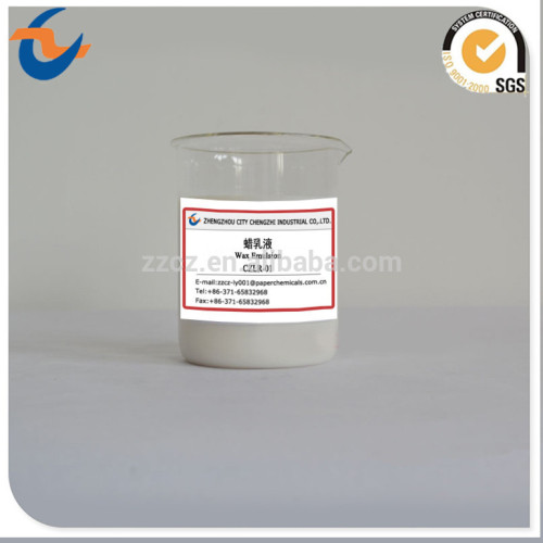 Paper making sizing agent cationic wax emulsion