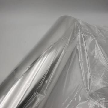 Transparent thermoformed smooth BOPP film