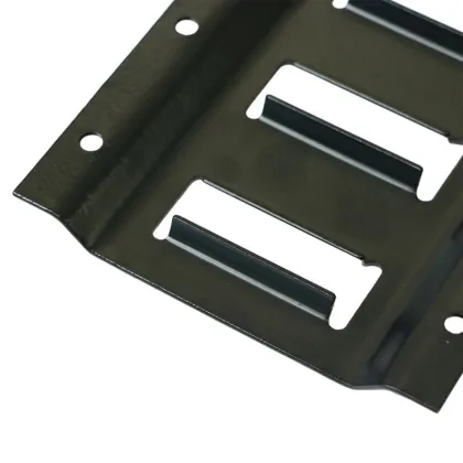 Stainless Steel Black Rail E Track