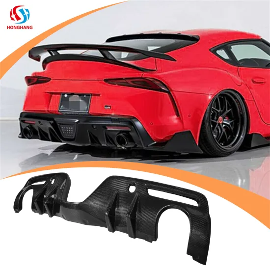 Factory Manufacture Body Kits: Rear Bumper Lip and Diffuser for Toyota Supra
