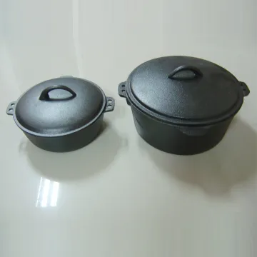 Multi-functional Cookware Cast Iron Dutch Oven