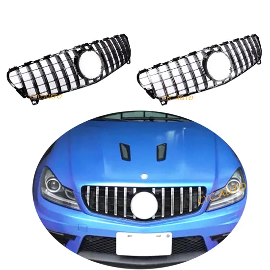 Front Bumper Grille Facelift for Mercedes Benz C CLASS W204 2007-2014