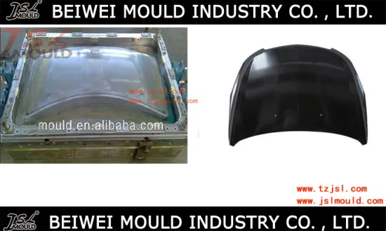 Custom compression SMC Car Engine Hood Cover Mould Mold