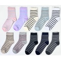 Colored striped dotted socks for womenmen