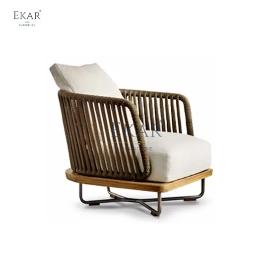 Durable Waterproof Rattan Woven Outdoor Sofa