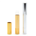 Hochwertiges goldenes Aluminium 4ml Drehen Sie leere Stiftbehälter Metall Lip Gloss Flasche