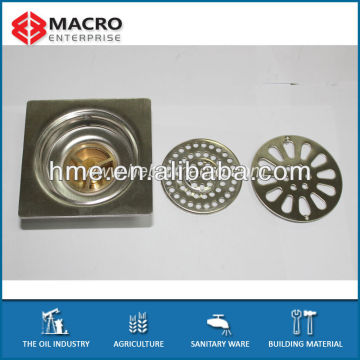 3PC Stainless Steel Shower Floor Drain