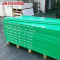 Hoja de HDPE verde para tratamiento de agua y exteriores