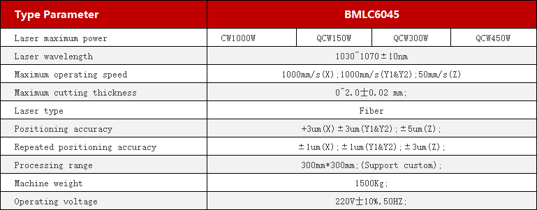 3C metal structural parts laser cutting machine
