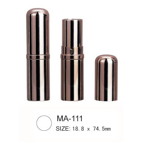 Round Cosmetic Aluminium Lipstick Packaging