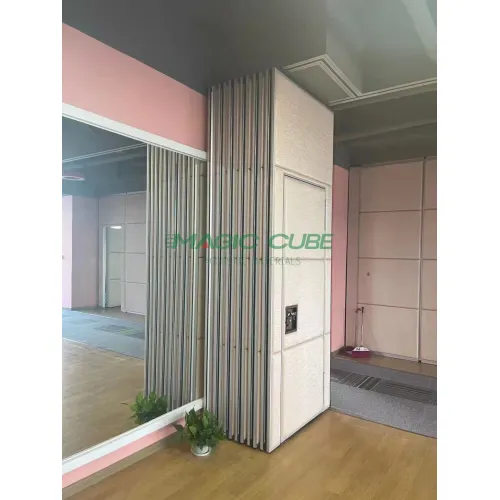 Soundproofing Sliding Aluminium Frame movable doors walls