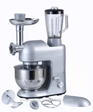 Multifunction Eco-Friendly,Beater Ejector Button Feature Stainless Steel Bowl Home Dough Mixer