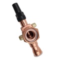 copper plating shut off valve service valve