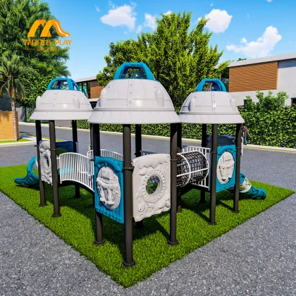 Children's Slide and Amusement Equipment for Indoor and Outdoor Playgrounds